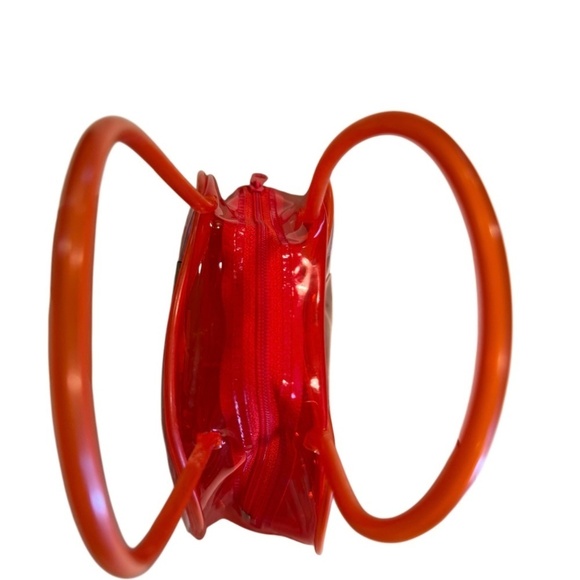 Vintage Betty Boop Red Jelly Y2K Mini Purse - Picture 3 of 7